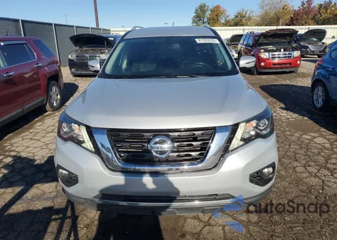 2017 Nissan Pathfinder S z USA, uszkodzony, nr VIN 5N1DR2MN0HC673515